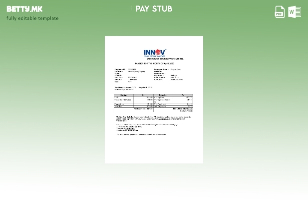 Модерен стил Шаблон за персонализирање на компанијата Innovsource Services